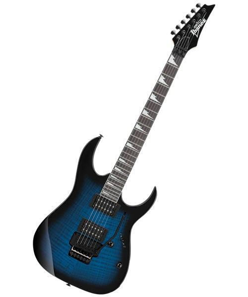 Guitarra Eléctrica Ibanez Gio GRG320FA-TBS Azul Entintado Sombreado Negro