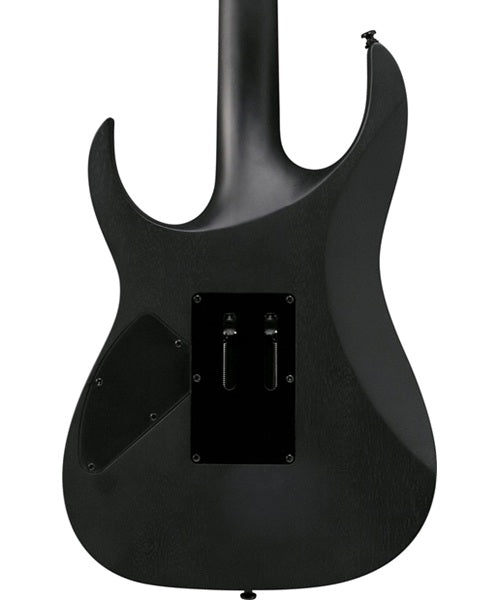 Exclusiva en Veerkamp Online Ibanez Guitarra Eléctrica Negro Erosionado RGRT420-WK, Serie RG