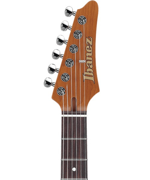Exclusiva en Veerkamp Online Ibanez Guitarra Eléctrica Rojo Bermellon AZ2204NW-VR con Estuche, Serie AZ Prestige