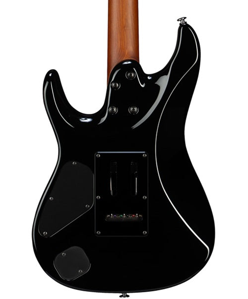 Exclusiva en Veerkamp Online Ibanez Guitarra Eléctrica Entintado Gris/Sombreado Azul AZ2407F-SDE con Estuche, Serie Azes Prestige