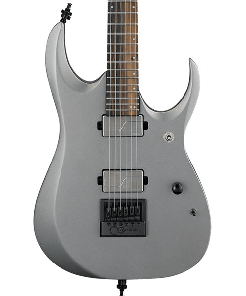 Exclusiva en Veerkamp Online Ibanez Guitarra Eléctrica Gris Metálico Mate RGD61ALET-MGM, Serie RGD Axe Design Lab