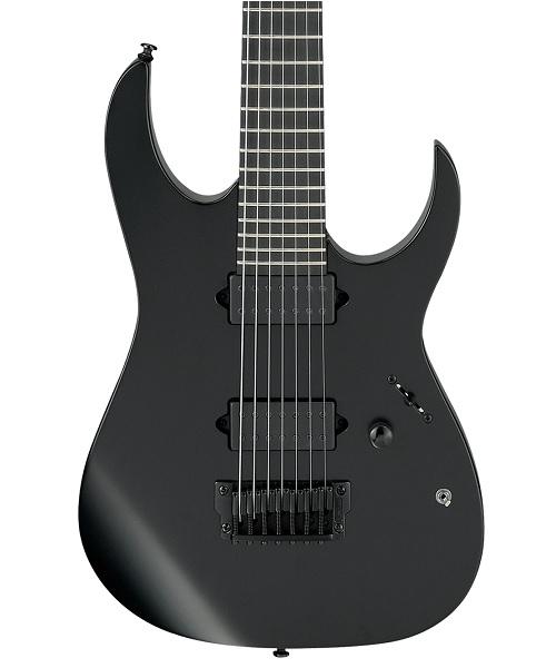 Guitarra Eléctrica Ibanez Iron Label RGIXL7-BKF Negro Mate 7 Cuerdas