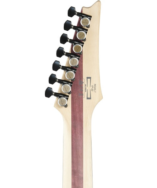 Guitarra Eléctrica Ibanez Iron Label RGIXL7-BKF Negro Mate 7 Cuerdas