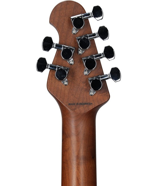 Exclusiva en Veerkamp Online Sterling by Music Man Guitarra Eléctrica Entintado Morado/Sombreado Morado ST-LK100-BLB-R2, Serie Luke LK100