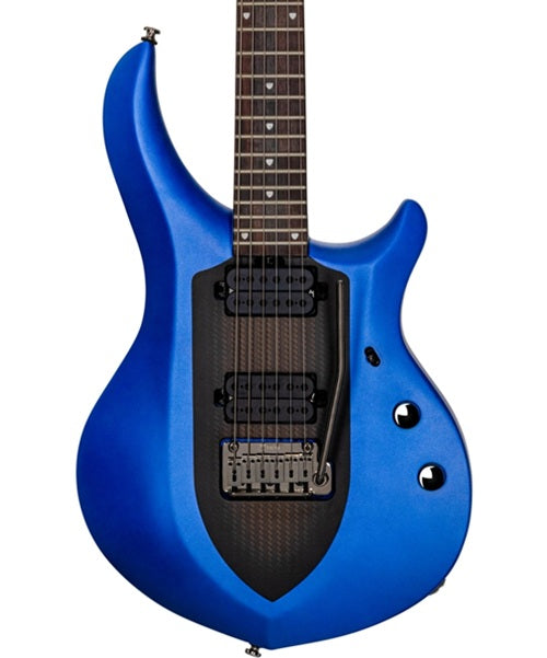 Exclusiva en Veerkamp Online Sterling by Music Man Guitarra Eléctrica Azul Metálico Mate ST-MAJ100-SSP-R1, Serie Majesty MAJ100