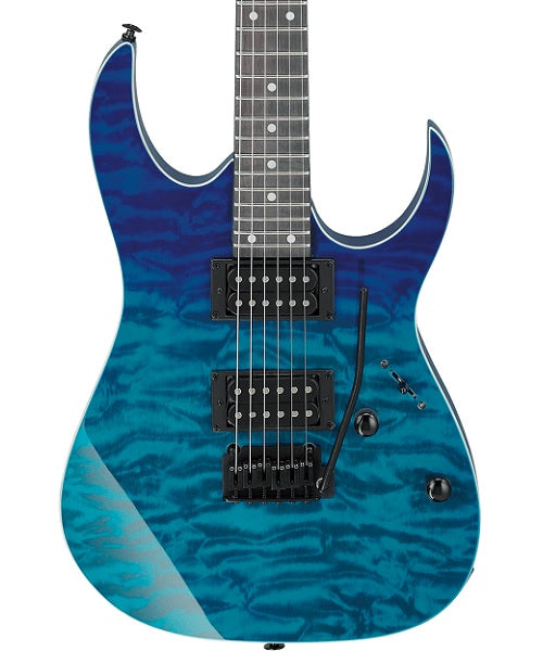 Guitarra Eléctrica Ibanez Gio GRG120QASP-BGD Azul Degradado Transparente