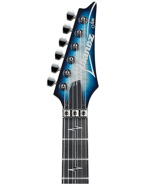 Guitarra Eléctrica Ibanez JIVAJR-DSE Gris Sombreado Azul Negro Signature Nita Strauss