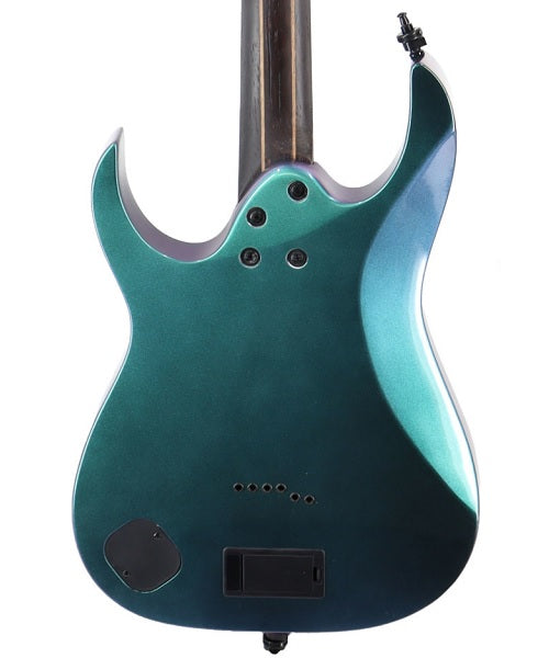 (NO HABILITAR DETALLE ESTÉTICO) Ibanez Guitarra Eléctrica RG631ALF-BCM Azul Tornasol, Axion Label