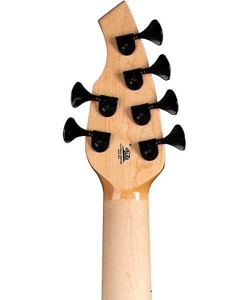 Bajo Eléctrico Music Man Bongo 6 HH de 6 Cuerdas Verde Fosforescente con Estuche