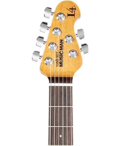 Guitarra Eléctrica Music Man Luke 4 Entintado Morado/Sombreado Morado con Estuche