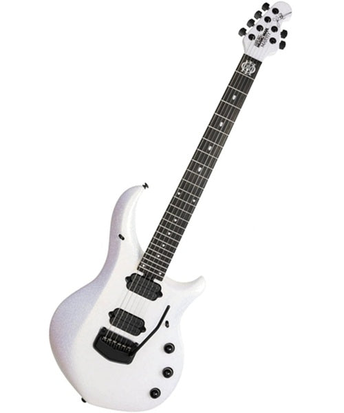 Exclusiva en Veerkamp Online Music Man Guitarra Eléctrica 611-24K-50-00-MB-BM Blanco con Estuche, Majesty