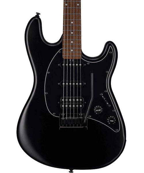 Exclusiva en Veerkamp Online Sterling S.U.B. Guitarra Eléctrica CT30HSS-SBK-R1 Negro Mate, Cutlass