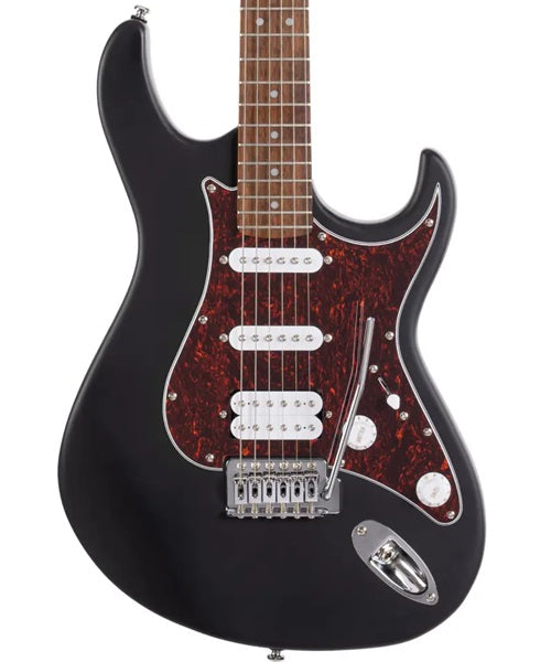 Guitarra Eléctrica Cort G110 OPBK Negra Mate