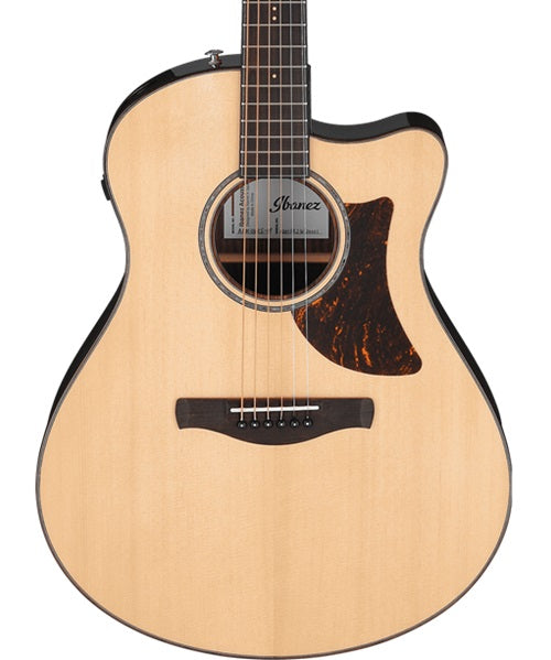 Guitarra Electroacústica Ibanez Advanced Acoustic AAM380CE-NT Abeto Palo de Rosa