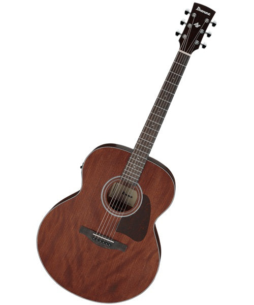Ibanez Guitarra Electroacústica Okume Mate AJ54E-OPN, Serie Artwood