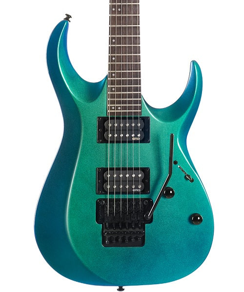 Guitarra Eléctrica Cort X300 FBL Azul Tornasol