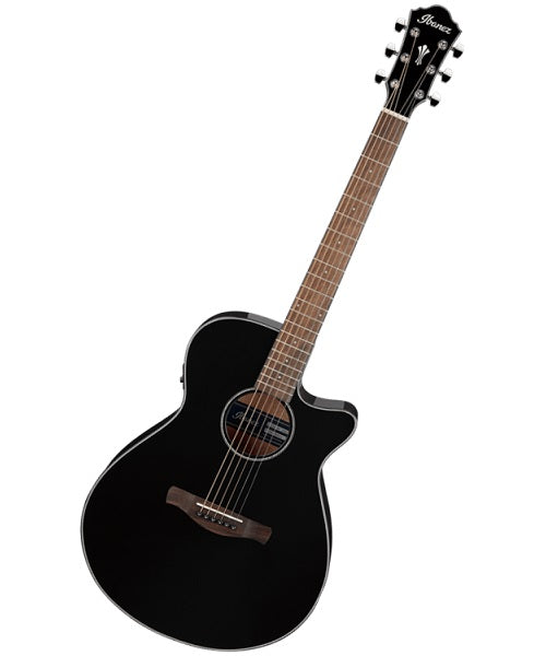 Ibanez Guitarra Electroacústica Negra AEG50-BK, Serie AEG