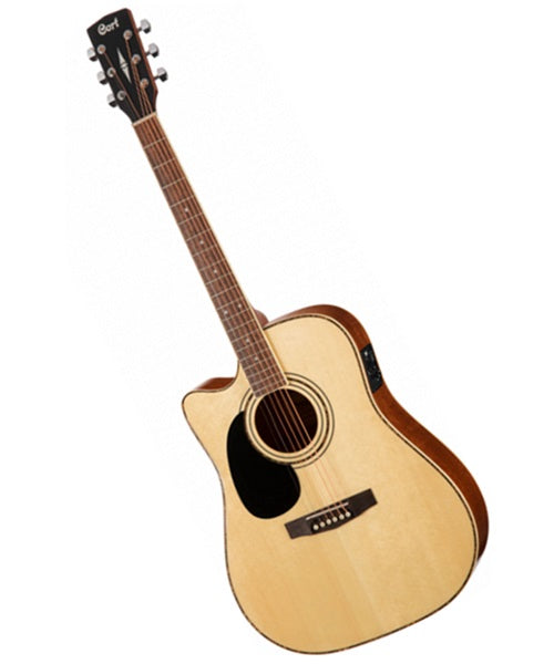 Guitarra Electroacústica Cort Standard AD880CE LH Natural Mate Zurda
