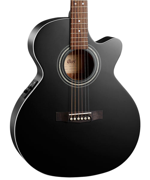 Guitarra Electroacústica Cort SFX-ME BKS Negra
