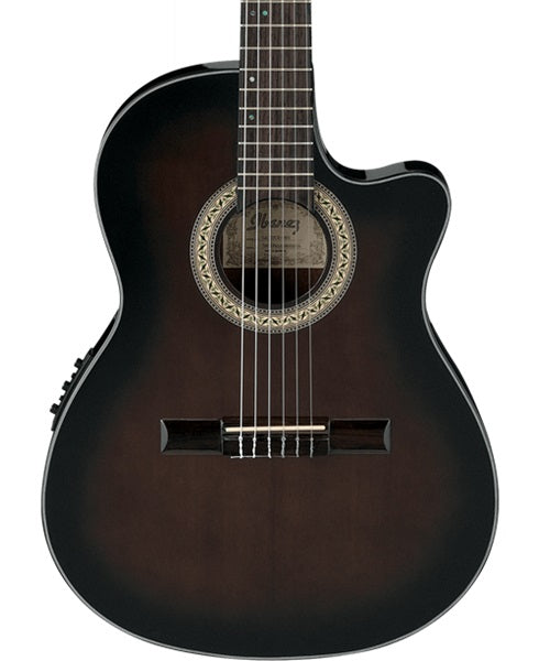 Guitarra Electroacústica Ibanez Classical GA35TCE-DVS Sombreada