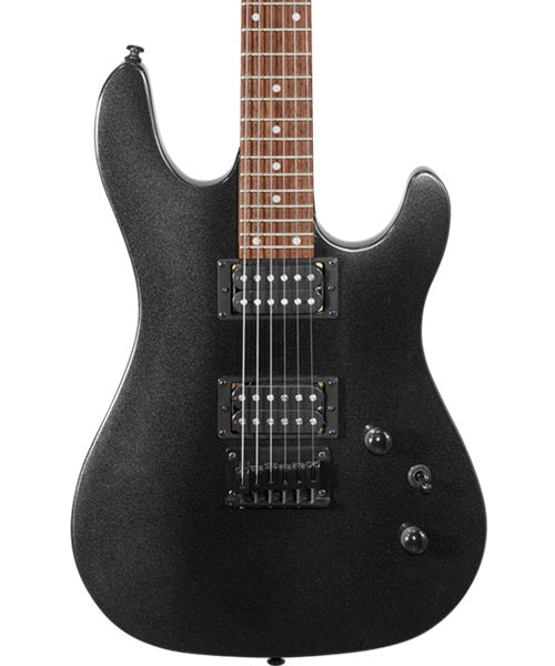 Cort Guitarra Eléctrica KX100-BKM Negro Matte, Serie KX
