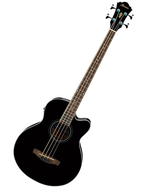 Bajo Electroacústico Ibanez AEB8E-BK Negro
