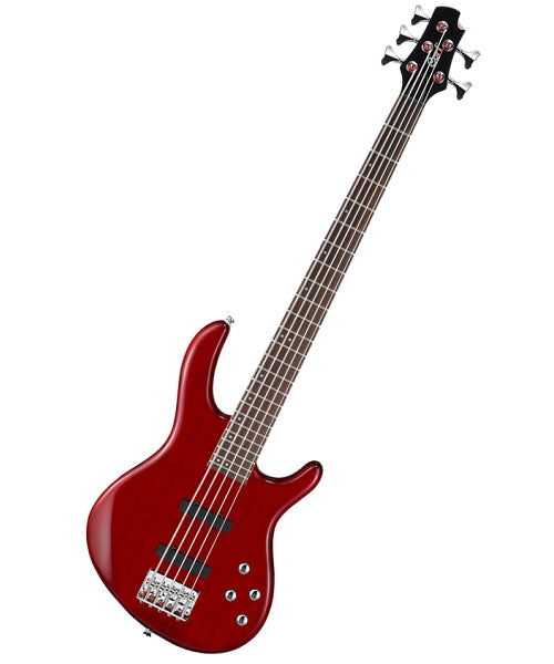 Bajo Eléctrico Cort Action Bass V Plus 5 Cuerdas Rojo
