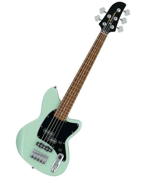 Bajo Eléctrico Ibanez Talman TMB35-MGR Verde Menta de 5 Cuerdas