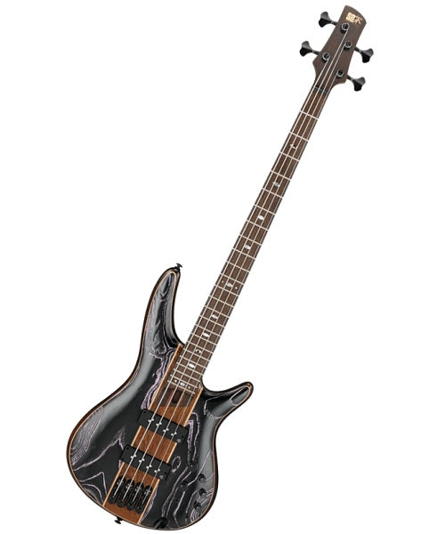 Bajo Eléctrico Ibanez SR Premium SR1300SB-MGL Negro Veteado con Funda