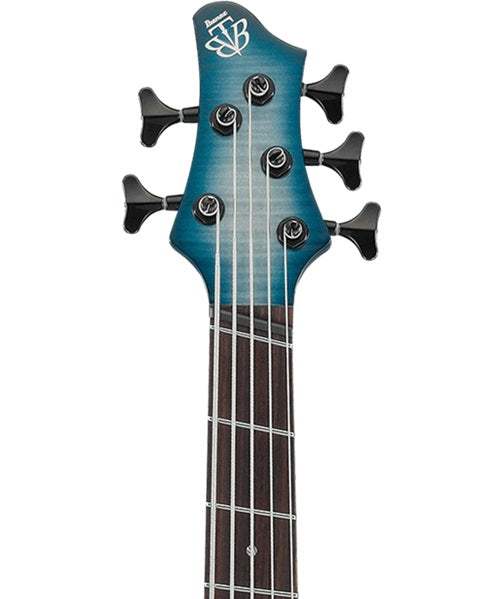 Bajo Eléctrico Ibanez BTB Bass Workshop BTB705LM-CTL Natural Sombreado Azul Mate de 5 Cuerdas