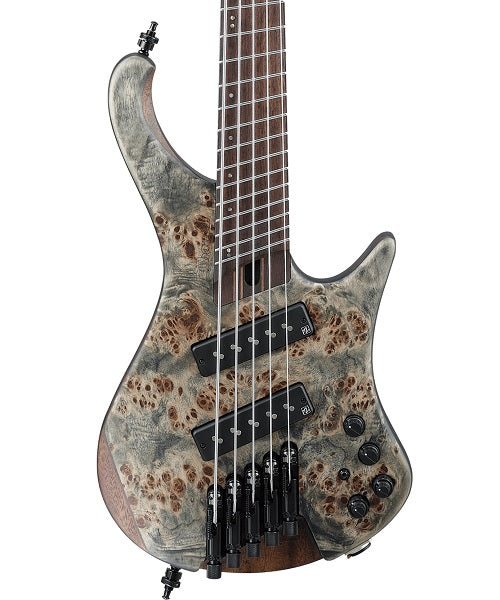 Bajo Eléctrico Ibanez Bass Workshop EHB1505MS-BIF Negro Veteado Mate con Funda de 5 Cuerdas