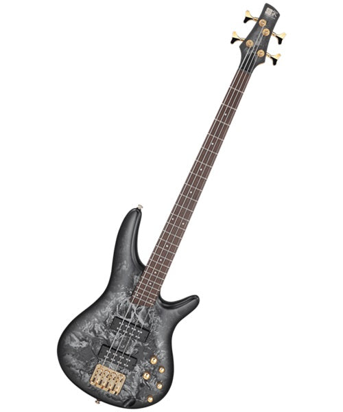 Bajo Eléctrico Ibanez SR300EDX-BZM Gris Texturizado Sombreado Negro Mate