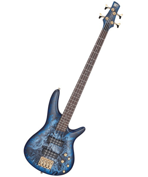 Bajo Eléctrico Ibanez SR300EDX-CZM Azul Texturizado Sombreado Azul Mate
