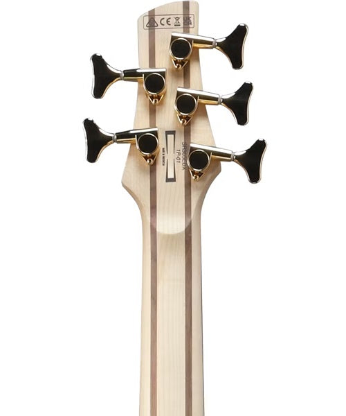 Bajo Eléctrico Ibanez SR305EDX-BZM Gris Texturizado Sombreado Negro Mate de 5 Cuerdas