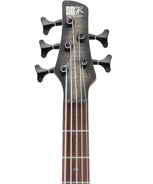 Bajo Eléctrico Ibanez SR605E-BKT Negro Entintado Sombreado de 5 Cuerdas