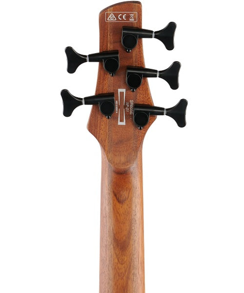 Bajo Eléctrico Ibanez SR605E-BKT Negro Entintado Sombreado de 5 Cuerdas