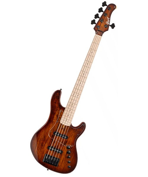 Bajo Eléctrico Cort GB-FUSION 5 ABB Entintado Café/Sombreado con Funda