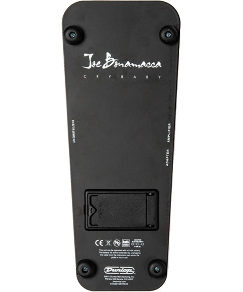 Pedal Dunlop Cry Baby JB95 Wah Joe Bonamassa para Guitarra Eléctrica