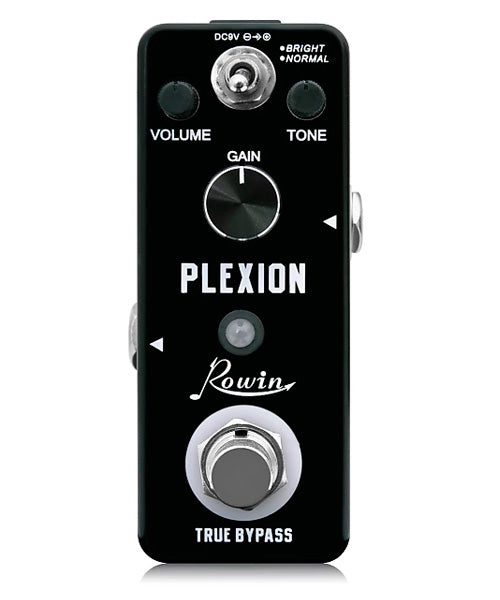 Rowin Pedal de Efecto LEF-324 Distortion Plexion
