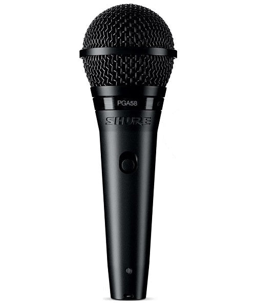 Shure Micrófono Dinámico PGA58XLR Cardioide, Vocal