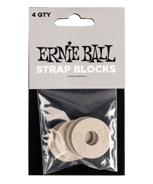 Seguros Ernie Ball 5625 para Tahalí Plástico Gris (4 pzas)