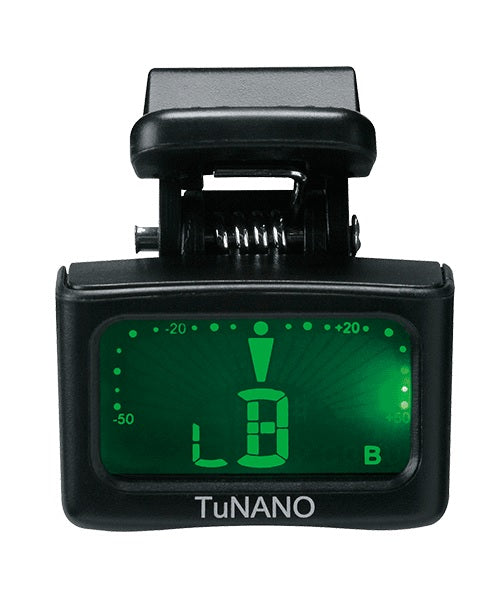 Afinador Cromático Ibanez TuNANO Negro de Clip