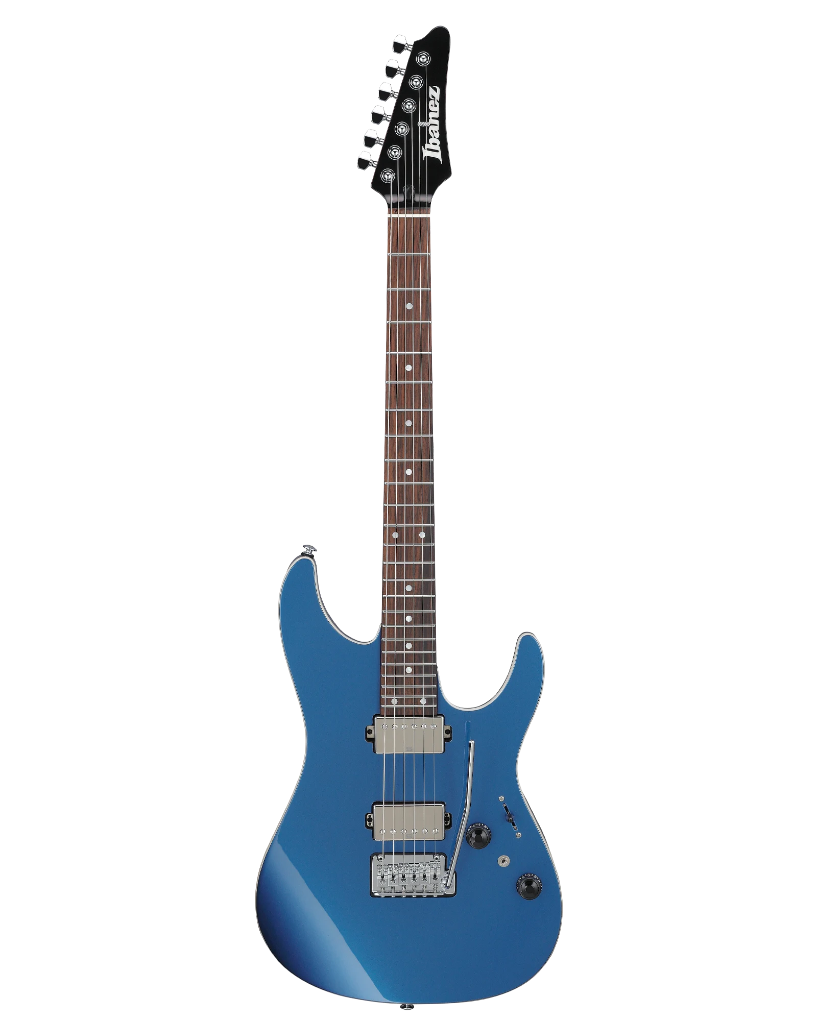 Guitarra Eléctrica Ibanez AZ Premium AZ42P1-PBE Azul Metálico con Funda