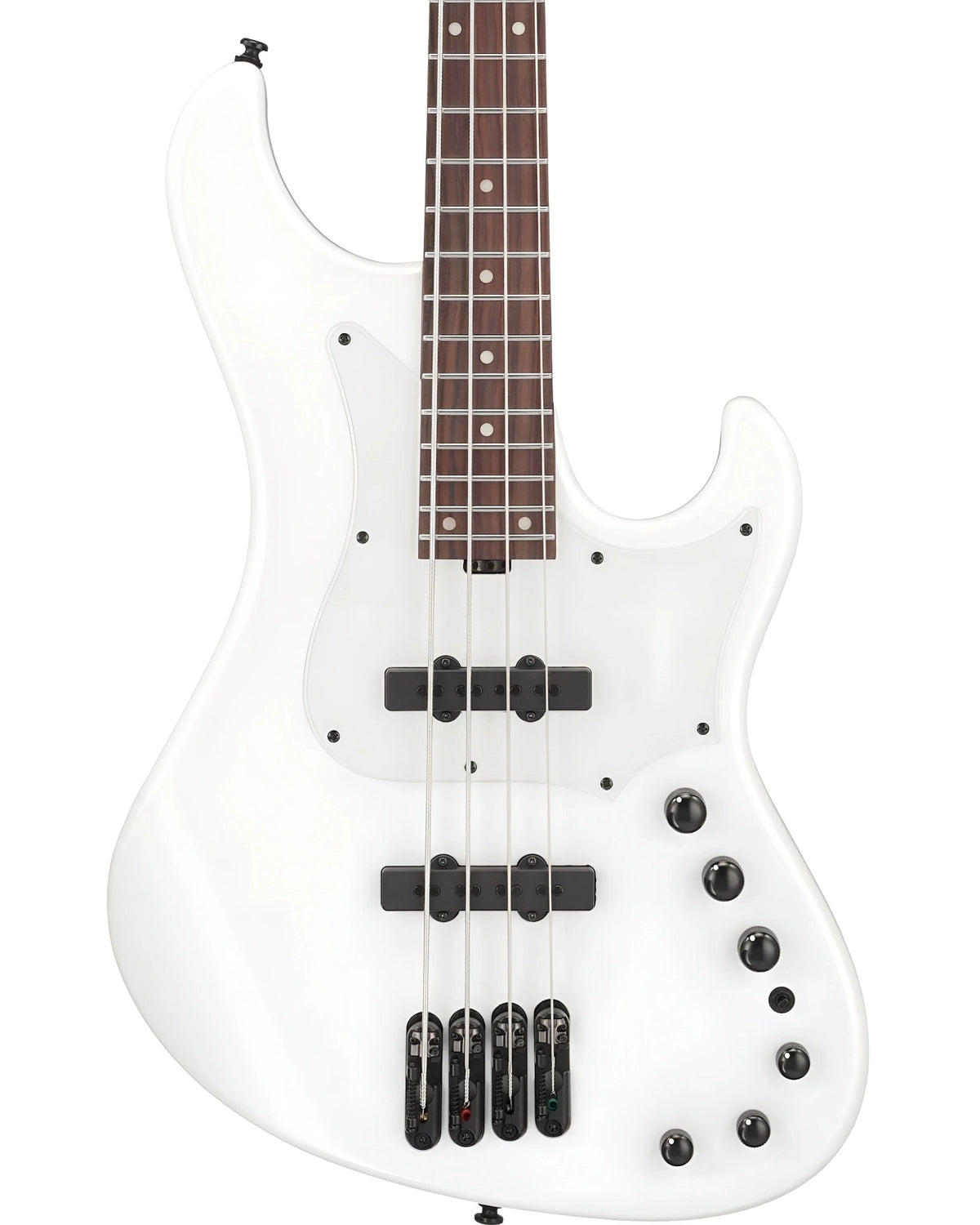 Bajo Eléctrico Ibanez MDM1000-MAM Blanco Aperlado con Funda
