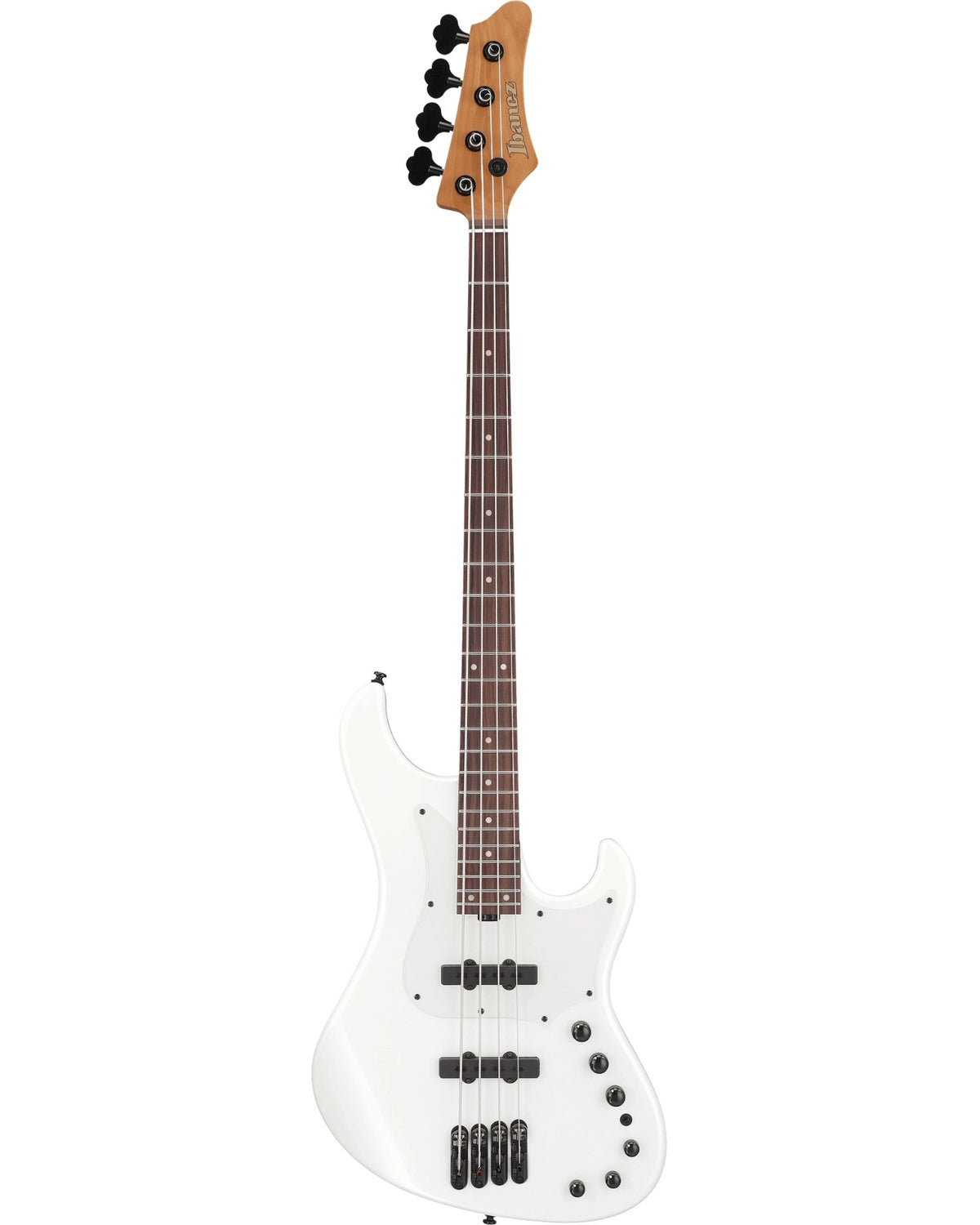 Bajo Eléctrico Ibanez MDM1000-MAM Blanco Aperlado con Funda
