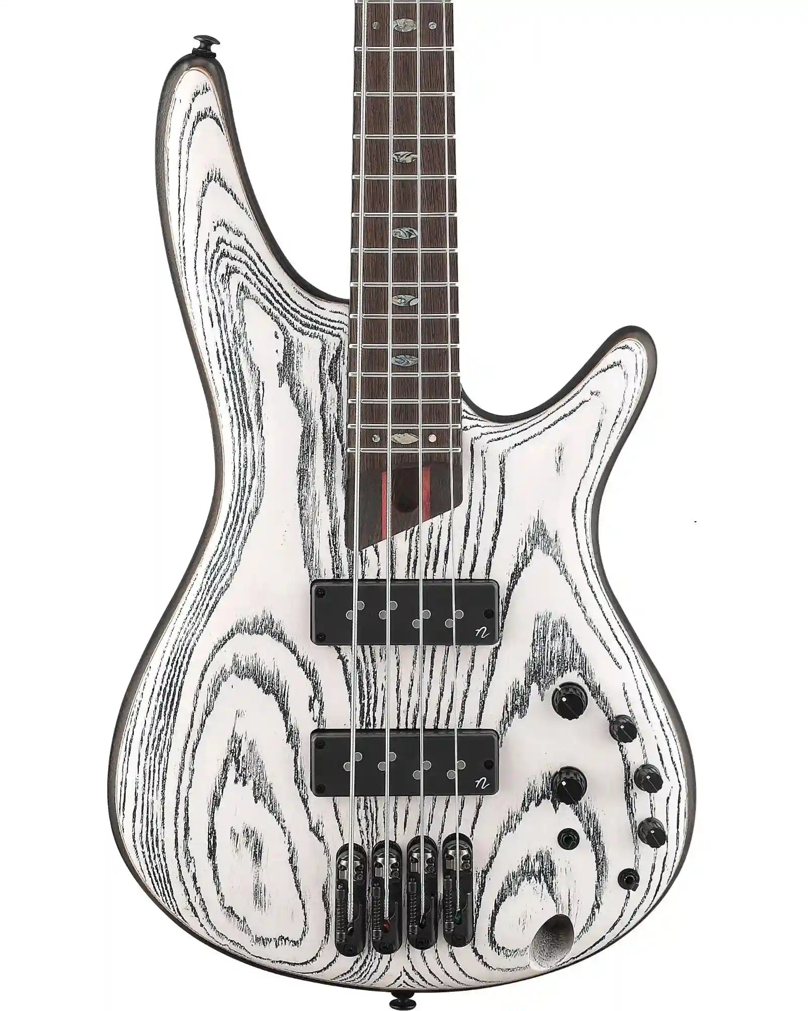 Bajo Eléctrico Ibanez SR Premium SR1320SB-IVF Entintado Blanco Mate con Funda