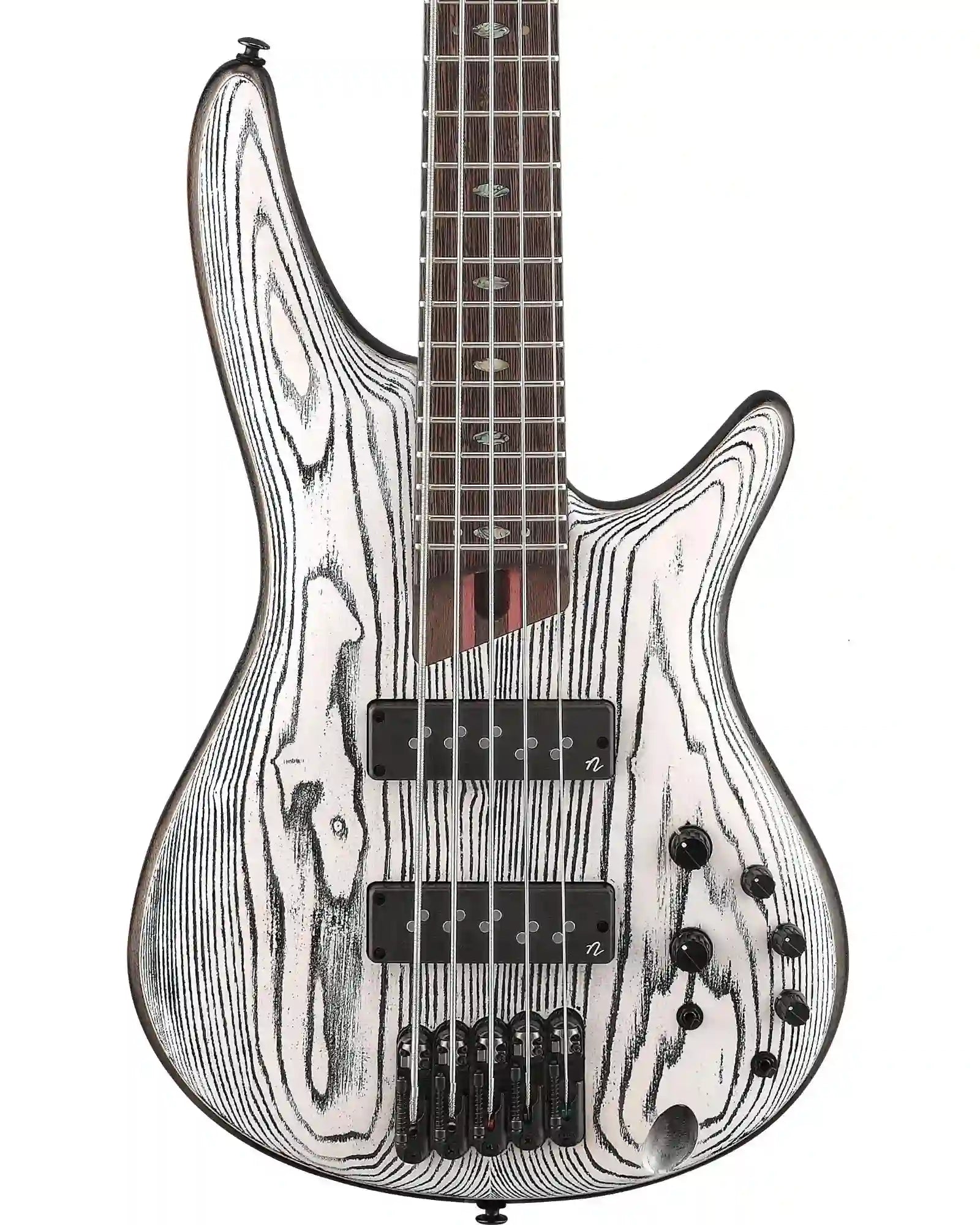 Bajo Eléctrico Ibanez SR Premium SR1325SB-IVF Entintado Blanco Mate con Funda de 5 Cuerdas