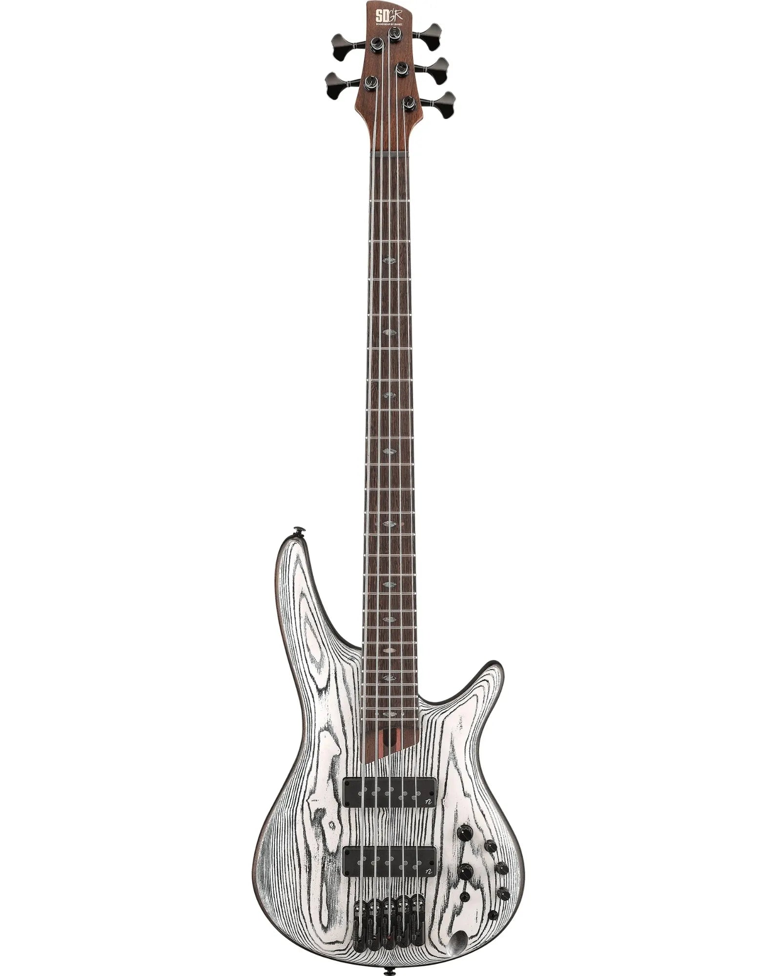 Bajo Eléctrico Ibanez SR Premium SR1325SB-IVF Entintado Blanco Mate con Funda de 5 Cuerdas