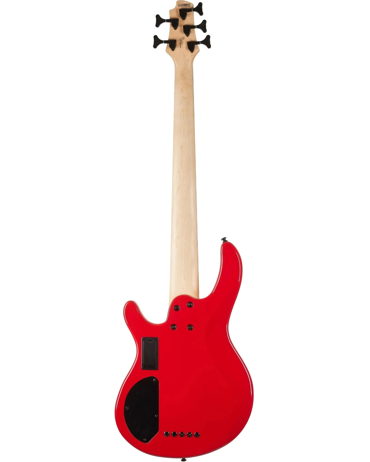 Bajo Eléctrico Cort Artisan C5 Deluxe CRD Rojo Brillante de 5 Cuerdas