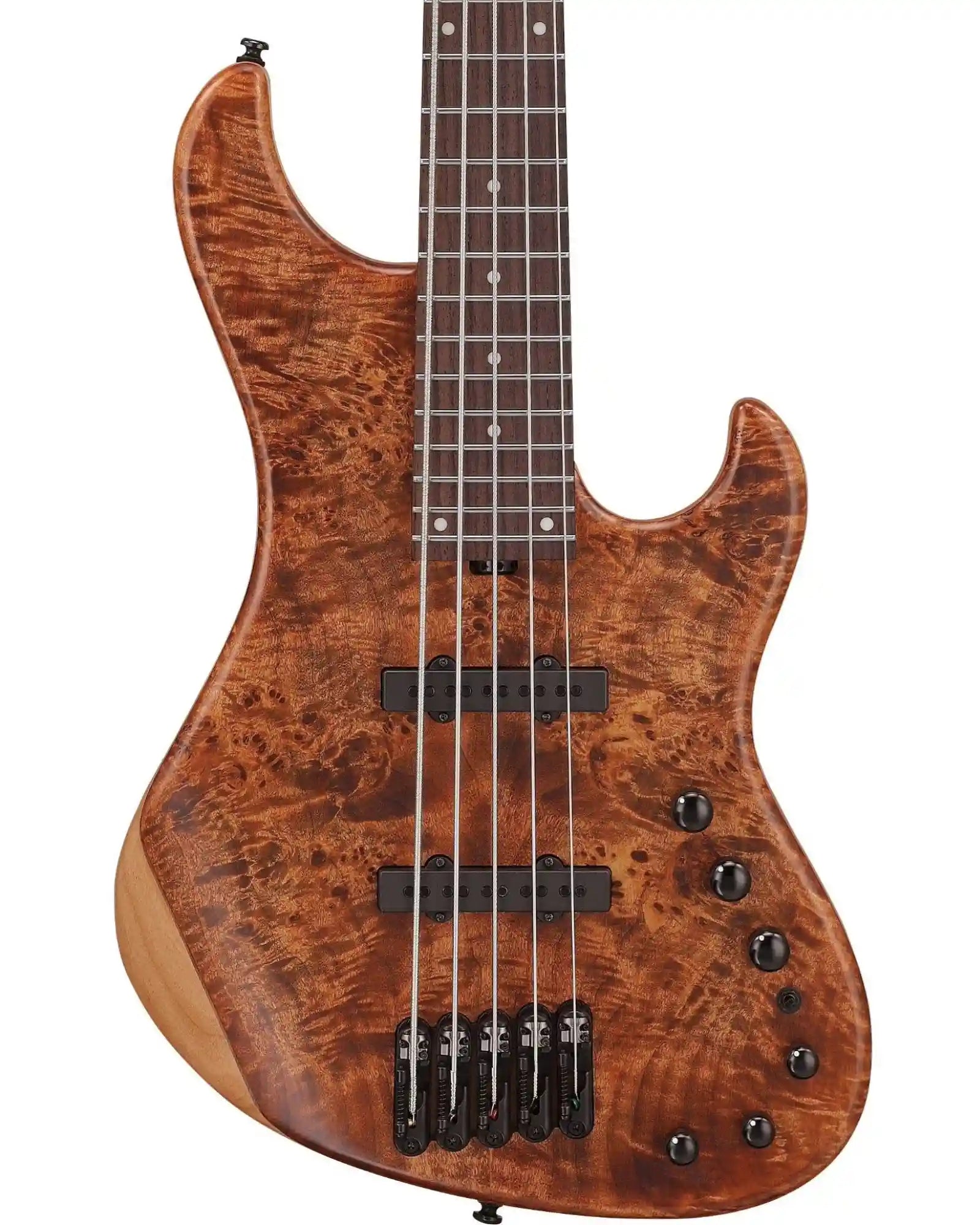 Bajo Eléctrico Ibanez MDM1605-NML Mode Café con Funda de 5 Cuerdas